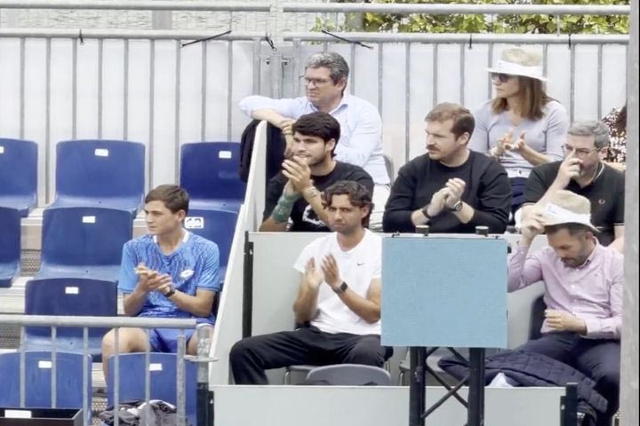 Madrid Open: Ο Αλκαράθ βρέθηκε στις κερκίδες για να παρακολουθήσει το ντεμπούτο του αδερφού του